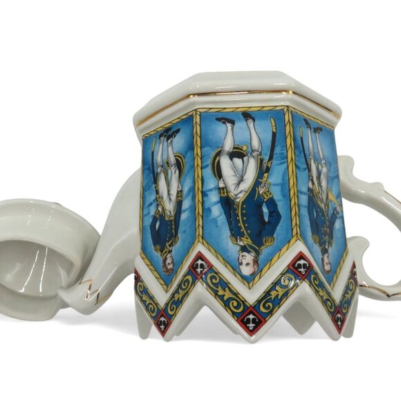 SADLER Vice Admiral Lord Nelson Teapot With Original Box England Vintage Rare - Picture 6 of 14
